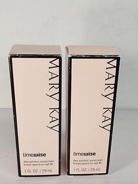 Mary Kay Timewise Day Solution Sunscreen SPF 35 Skin Broad Spectrum 1 oz (2pk. )